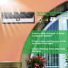 Solar Lights 118 LEDs Solar Wall Light Outdoor Motion Sensor Lamp IP65 Waterproof 120° Sensing 270°Wide Lighting Angle for Garage Garden Pathway