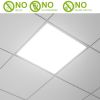 2Packs 48W 2×2FT LED Panel Light 4800LM 7500K Ceiling Lighting 150W Equivalent LED Troffer Recessed Edge-Lit