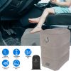 Inflatable Foot Rest with Air Bag 3 Adjustable Height Travel Foot Pillow Kids Airplane Bed Relieve Leg Feet Pain Leg Rest Stool For Train Car Airplane