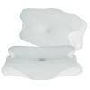 2 Pack Orthopedic Memory Foam Pillows with Cooling Case Neck Support Pillows with Machine Washable Case for Side Back Stomach Sleepers