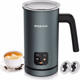 BIZEWO 4 in 1 Multi-Function Electric Milk Frother