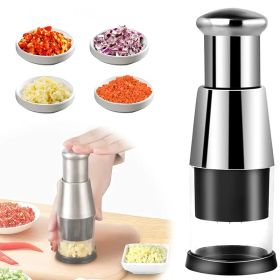 Vegetable Multipurpose Kitchen Gadget: Chops, Peels, Crushes, Presses and Squeezes