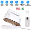 1200W Handheld Steamer with Dry Wet Ironing Modes 180° Rotatable Handle 10S Fast Heating Portable Clothing Steamer for Home Travel