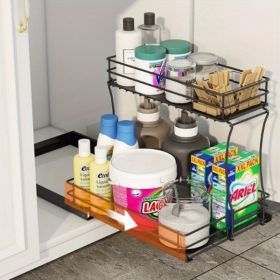 Slide-out Sink Cabinet Organizer