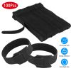 100Pcs Reusable Cable Ties 5.66in Cord Organizer Strap Nylon Wire Management Holder Home Office Use