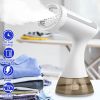 1500W Garment Steamer Portable Handheld Fabric Steamer with Lint Brush Removable 350ML Water Tank Wet Dry Ironing for Home Travel Office