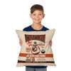 Disney Star Wars Episode 8 Vintage Signage BB8 Throw Pillow 18x18 Inches