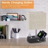Dimmable Table Lamp w/ USB Ports & Power Outlets