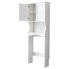 Fralimk 23.6*8.7*67inch Over-The-Toilet Storage, Bathroom Organizers And Storage Over Toilet Cabinet