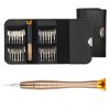 25 in 1 Multi-Purpose Precision Screwdriver Wallet Kit Repair Tools