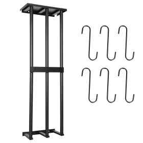 Wall Mounted Towel Rack for Rolled Towels Bathroom Towel Holder Organizer Storage Shelf for Bath Towels Hand Towels (Option: TowelRack)