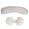 Pregnancy Pillows Adjustable Support Maternity Pillow Soft Side Sleeper Pregnancy Pillows Wedge Pillow with Detachable Pillow Cover