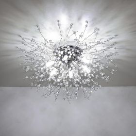 Crystal Chandelier (Option: Argent)