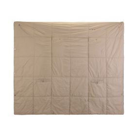 USB Heated Blanket Electric Heated Poncho Shawl Wrap Throw with Zipper Arm Holes Pocket 3 Heating Levels 6 Zones Dual Switch 5V/2A Machine Washable fo (Option: Camel_L)