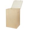Foldable Laundry Hampers Washing Clothes Laundry Basket w/ Lid Handles Storage Organizer