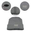Unisex 5 LED Knitted Beanie Winter Warm Hat Camping Jogging Running Cap Headlamp